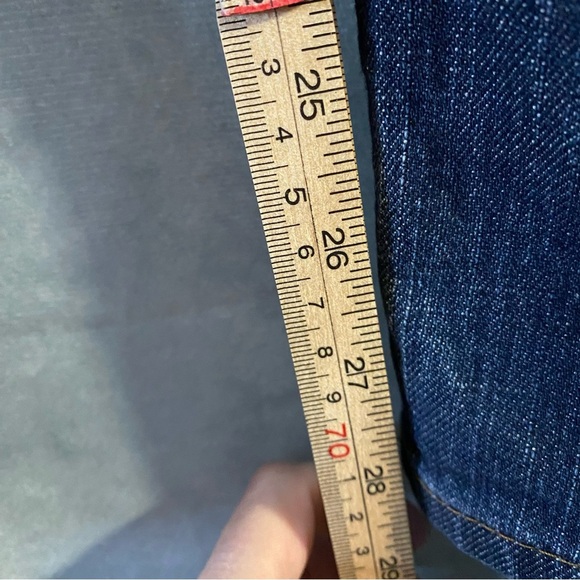 Tommy Hilfiger Petite Blue Denim Medium Wash Jeans Size 6 Made In Canada - Picture 8 of 11